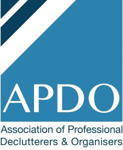 Proud to be a member of the Association of Professional Declutterers and Organisers